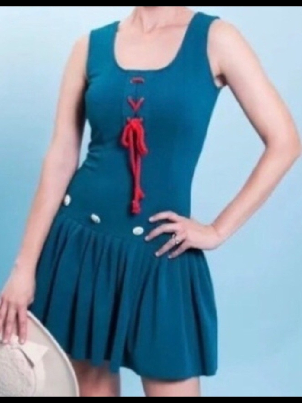 Tatyana Shipshape retro dress - Size Large
